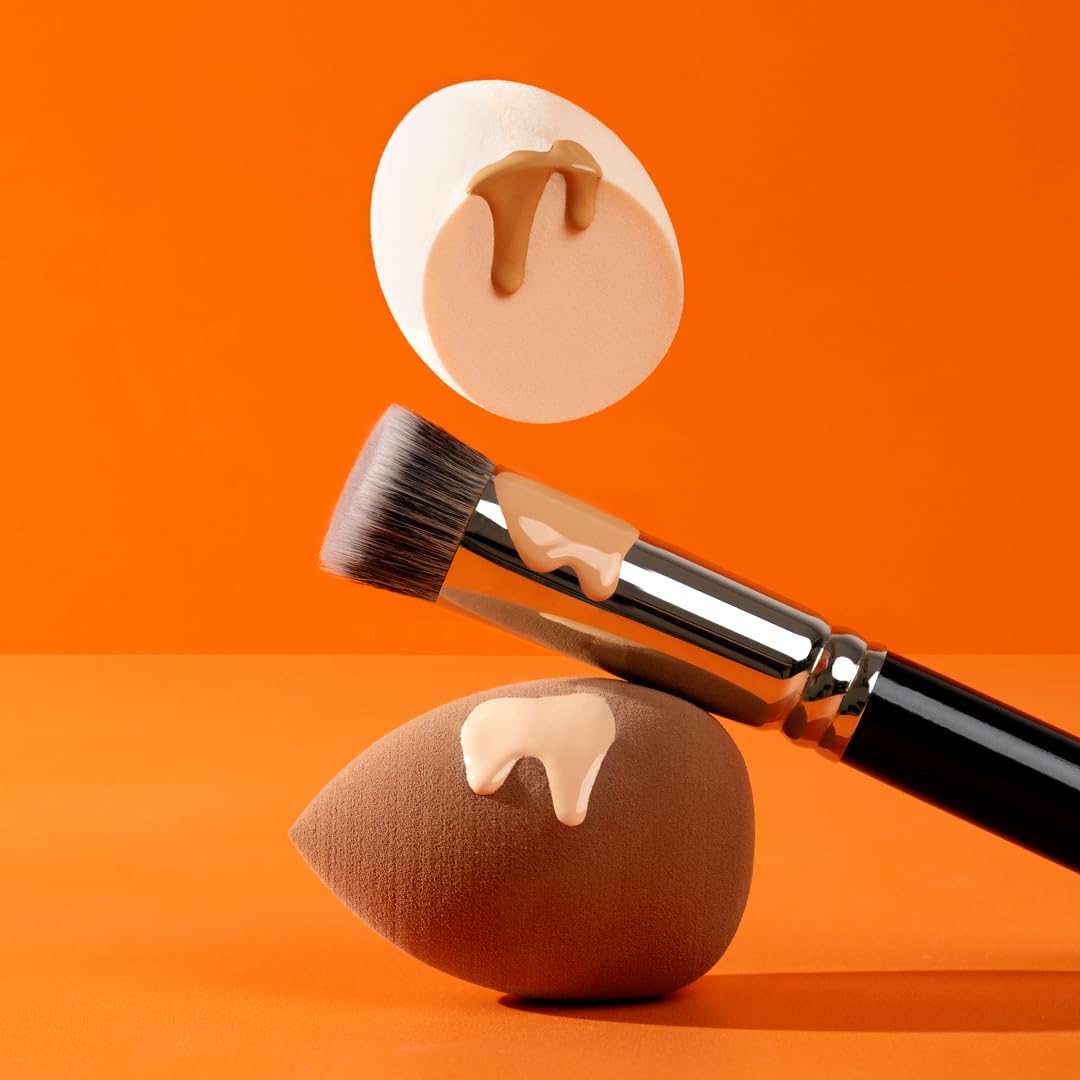 N°2 Cream Foundation Brush - Bevelled Brush Made in France