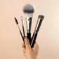 N°4 Brow Brush - Precision Eyebrow and Lash Grooming Tool with Bendable Wand for Flawless Results