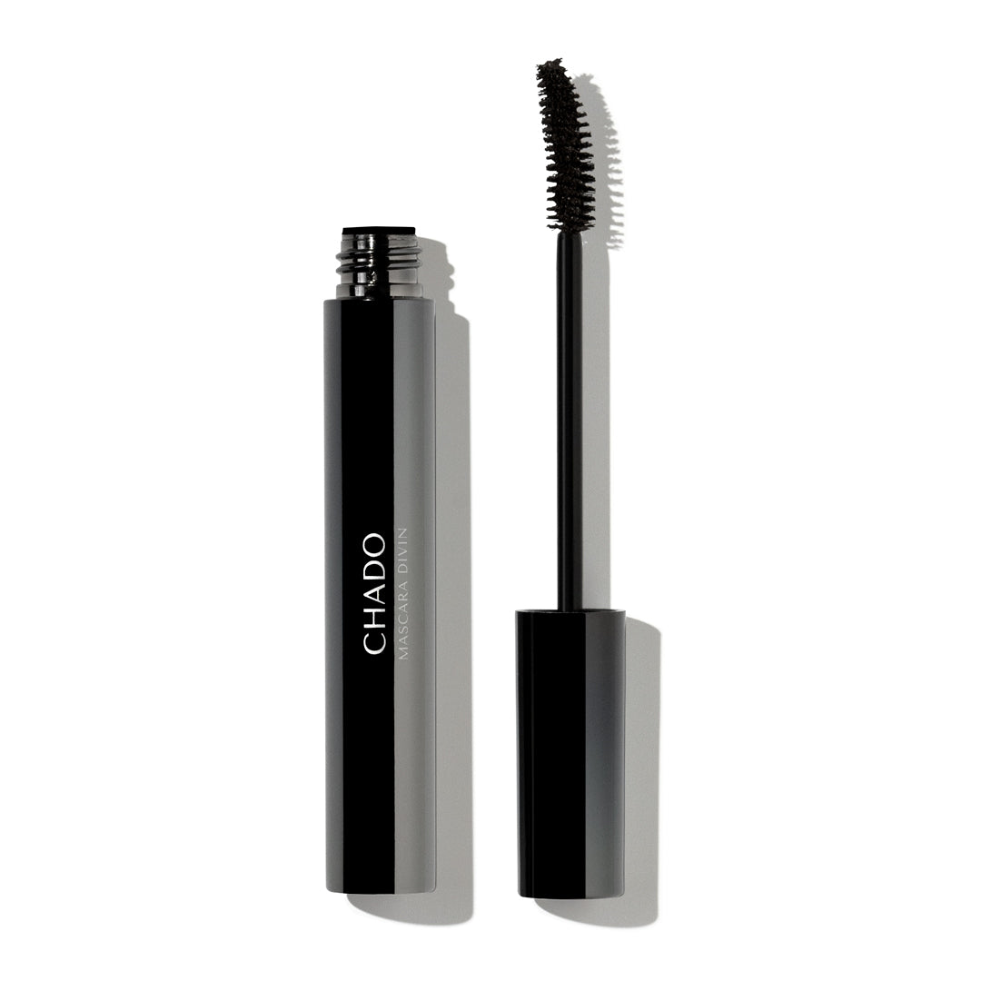 Mascara Divin | Lengthening and Defining | Separates and Curls Lashes | Clump Free | Long-Lasting | Buildable Formula | Paraben and Sulfate Free | Cruelty Free – 10 ml