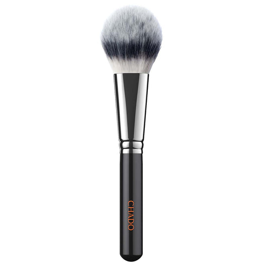 Powder Brush N°1 for Complexion - Make Up Brush for Compact or Loose Powders - Made in France
